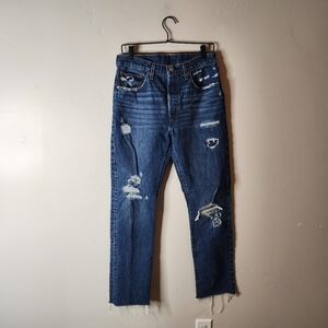 Levis Premium 501 Distressed Jeans Size 30x32